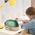 thumbnail image 5 of HOARBOEG Trousse à Crayons Grande Capacité avec 3 Compartiments en Forme de Tente, 5 of 5