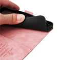 thumbnail image 3 of For Moto G52 G82 Case Leather Pure Magnetic Clasp Card Phone Cover - Pink, 3 of 5