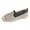 Grey, variant on Women's Mules Slip On Style for Relaxation & Lounging Breathable Mesh On Fisherman Shoes With Striped Design For Casual Wear