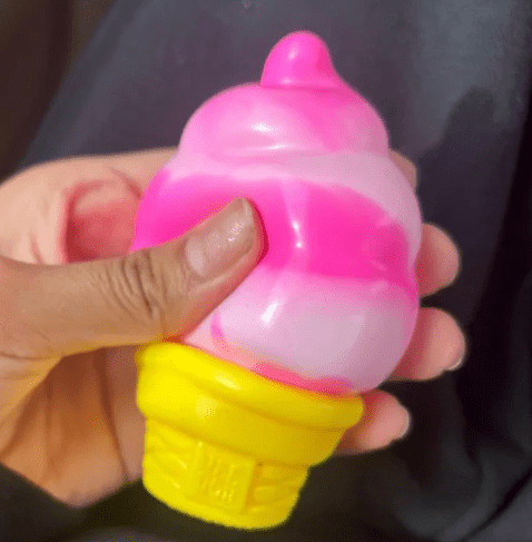 ‌Nee Doh Nice Cream Pink Cone, 1 pc