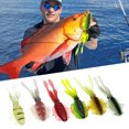 thumbnail image 3 of Señuelos de pesca de 15,5 cm/15g, cebo suave, falda de calamar, señuelos de pesca de pulpo, 3 of 7