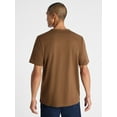 thumbnail image 3 of Free Assembly Men’s Everyday Cotton Tee with Short Sleeves, Sizes S-3XL, 3 of 5