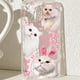 thumbnail image 3 of Funda bonita de gato para OPPO, cubierta suave para modelos A98, Reno 10, 11, 5G, 8, 10 Pro Plus, 11F, 5, 6 Lite, 7, 4G, 8T, 4, 7Z, 8Z, 5Z, 5Z, A58, A78, A79, A38, A57 y A77, 3 of 5