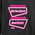 thumbnail image 3 of Barbie The Movie - Barbieland Real World This Way Signs - Women's Lightweight French Terry Long Sleeve Shirt, 3 of 5