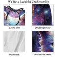 thumbnail image 4 of luoweisi Men's Beach Shorts Quick Dry Swim Trunks with Mesh Lining Fox M, 4 of 5