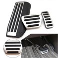 thumbnail image 1 of 3pcs At Car Foot Gas Brake Pedals Cover Kit For Land Rover Range Rover/sport 2013-discovery 5 2017 2018 2019 2020 Lhd, 1 of 4