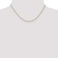 thumbnail image 5 of Solid 14K Yellow Gold 1.2mm Spiga Wheat Chain - 18", 5 of 8