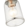 thumbnail image 5 of Livex Lighting - Lawrenceville - 1 Light Flush Mount in Coastal Style - 5.13, 5 of 9