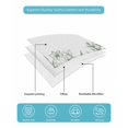 thumbnail image 5 of Wildflower Leaf Full Size Down Alternative Comforter, Lightweight Comforter Quilt Bedding Set with Pillow Shams Green Floral Botanical White Watercolor All Seasons Bed Comforter Duvet Insert 78"x90", 5 of 7