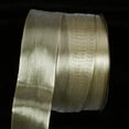 thumbnail image 2 of The Ribbon People Gold Contemporary Wired Craft Ribbon 1.5" x 50 Yards, 2 of 2