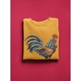 thumbnail image 3 of Rooster Sweatshirt Men -SPIdeals Designs, Male Medium, 3 of 4