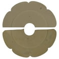 thumbnail image 5 of 18 1/2"OD x 3 5/8"ID x 7/8"P Flower Ceiling Medallion, Two Piece (Fits Canopies up to 3 5/8"), 5 of 6