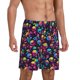 thumbnail image 2 of Fotbe Skull rainbow color mushroom Pantalones Cortos de Pijama para Hombre, Ropa de Dormir, Pantalones de Pijama Cortos para Hombre-3X-Large, 2 of 6