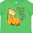 thumbnail image 4 of Inktastic My Big Sister Loves Me Boys or Girls Toddler T-Shirt, 4 of 5