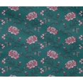 thumbnail image 4 of oneOone Cotton Flex Fabric Leaves & Floral Block Decor Fabric Printed BTY 40 Inch Wide, 4 of 4