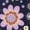 NAVY, variant on - Minnie Floral Circle - Youth Boys Crew Fleece Sweatshirt