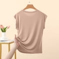 thumbnail image 4 of Antinious Women Round Neck Sleeveless Ruffle Style Versatile Comfortable Tank Tops, 4 of 5