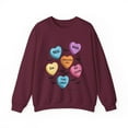 thumbnail image 4 of Anti-Valentine's Day Conversation Hearts Sweatshirt, 4 of 10