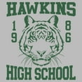 thumbnail image 2 of Netflix Men's Stranger Things Hawkins High School Tigers 1986 Costume Graphic T-Shirt, 2 of 3