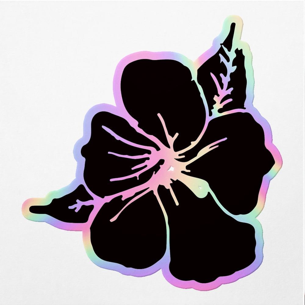 Vinyl Stickers Decals Of Hibiscus Flower Flowers V2 Apply On Any vinyl-stickers-decals-of-hibiscus-flower-flowers-v2-apply-on-any