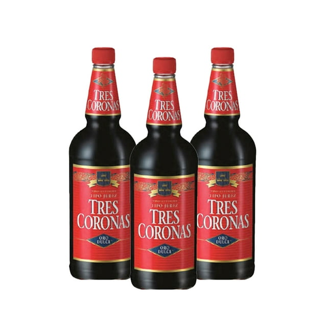 Pack De 3 Licor Tres Coronas Jerez 1Lt