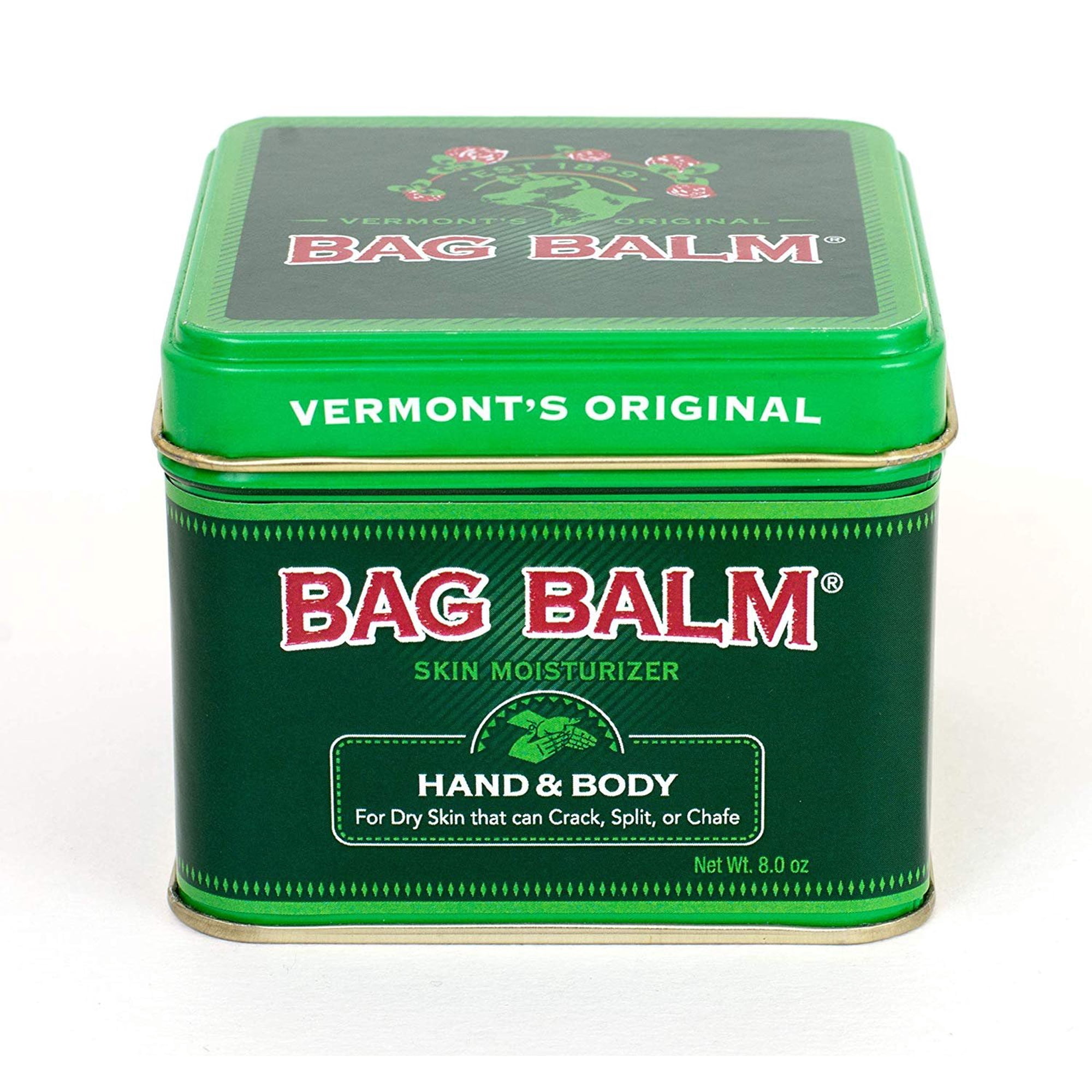 Vermont's Orig Bag Balm Hand & Body Skin Moisturizer Soften Dry Skin, 8 Oz