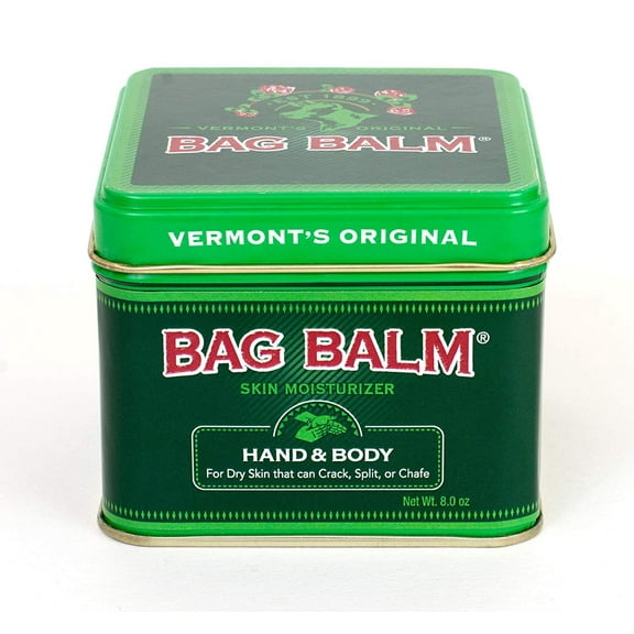 Vermont's Orig Bag Balm Hand & Body Skin Moisturizer Soften Dry Skin, 8 Oz