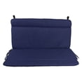 thumbnail image 4 of Blazing Needles Spun Poly Double Glider Chair Outdoor Cushion, 4 of 4