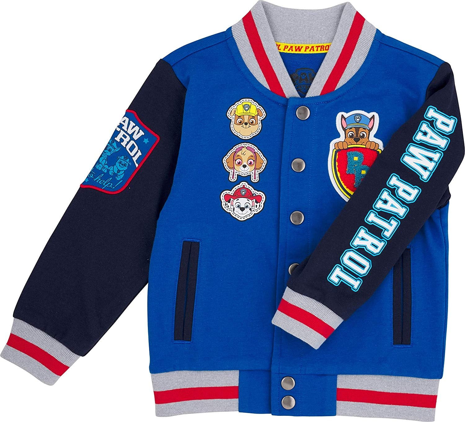 Paw Patrol Jacket with Chest Patch and 