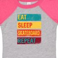 thumbnail image 4 of Inktastic Skateboarding Eat Sleep Skateboard Repeat Boys or Girls Baby Bodysuit, 4 of 5