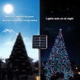 thumbnail image 5 of 200LED Luz solar al aire libre Decoración de cadena Iluminación exterior Decoración navideña Luz blanca cálida, 5 of 5