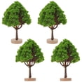 thumbnail image 4 of 4 Pcs Arbres de Rue Miniatures Modèle Table de Sable Paysage, 4 of 6