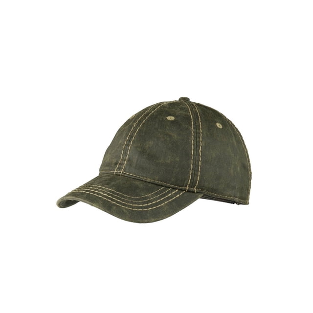 Top Headwear Pigment PrInt Distressed Cap - Olive