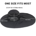 thumbnail image 6 of Minzimin 1Pack Sun Hats for Men Women with Neck Flap UPF 50+ UV Protection Wide Brim Bucket Hat Safari Hiking Fishing Hats, 6 of 7
