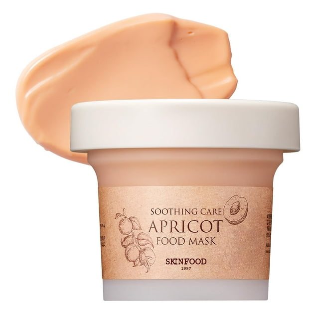 Mascarilla facial SKINFOOD al albaricoque 120 g para purificar poros y calmar la piel