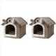 thumbnail image 1 of 2X Cama para Perros/Gatos, Cama Plegable Extraíble y Lavable para Mascotas, Caseta para Gatos, Perrera para Casa para Perros, para Gatos Interior S, 1 of 5