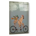 thumbnail image 2 of Epic Art 'French Bulldog Tandem' by Fab Funky, Acrylic Glass Wall Art, 16"x24", 2 of 3