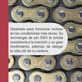 thumbnail image 4 of Cadena para moto DID 520 DZ2 x 120 dorada, 4 of 7