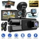 thumbnail image 1 of Cámara grabadora de conducción HD 1080P de tres lentes con imagen de marcha atrás con DVR para automóvil WIFI, 1 of 5