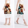 thumbnail image 4 of Starfish Stylish Chiffon Women's Summer Beach Dress with Polyester Straps - Beach Skirt Option Included, 4 of 6