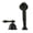 Oil Rubbed Bronze, variant on Kingston Brass KSK3355ALTR Deck Mount Hand Shower with Diverter for Roman Tub Faucet, Oil Rubbed Bronze
