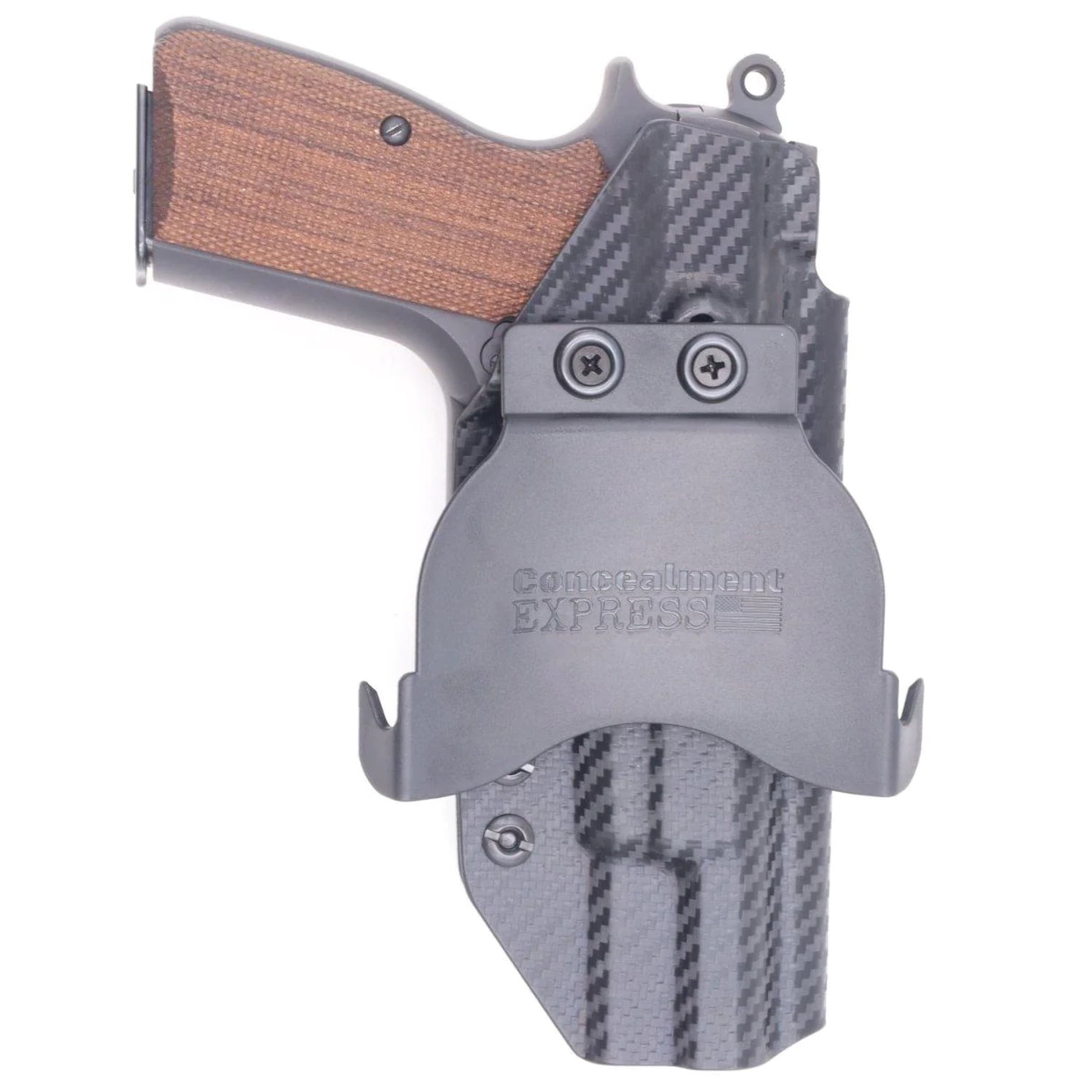 Springfield SA-35 Paddle Holster Black / Right Hand by Rounded Gear