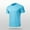 #Light Blue, variant on DPTALR Men's Summer Solid Color Loose Crew Neck Short Sleeve T-shirt,Light Blue, XL