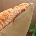 thumbnail image 4 of Beautiful Giant 2 Pack Throw Pillow Covers Pumpkin Fall Decor Halloween Decor Pillowcases, 12" x 20", Pale Orange, 4 of 5