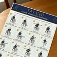 thumbnail image 6 of Tai Chi Chair Workout Chart 2 Pack, Seated Exercise Poster for Seniors Beginners, 10x8 Inch Printable Fitness Wall Art for Balance Flexibility Strength, Unframed, 6 of 10