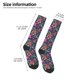 thumbnail image 2 of Balery Floral Calcetines novedosos Calcetines deportivos Calcetines hasta la rodilla Calcetines de algodón Calcetines originales y geniales, 2 of 6