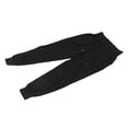 thumbnail image 4 of Casual Joggers, Drawstring Sweatpants Polyester Soft Washable Black Loose Stylish  For Sports Running For Women M, 4 of 8