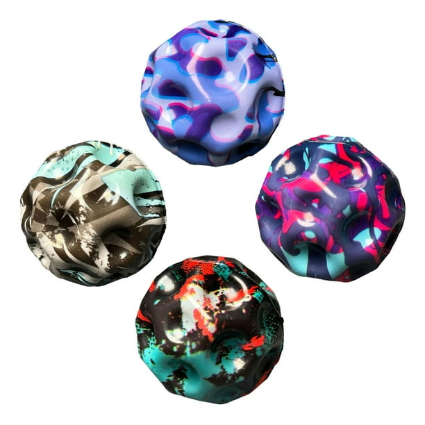 Pelota de Goma Baoblaze 4x que Rebota para Saltar Estilo B