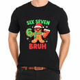 thumbnail image 3 of 67 Christmas 6 7 Meme Gingerbread Man Xmas Pajamas Holiday T-Shirt for Men and Women, 3 of 4