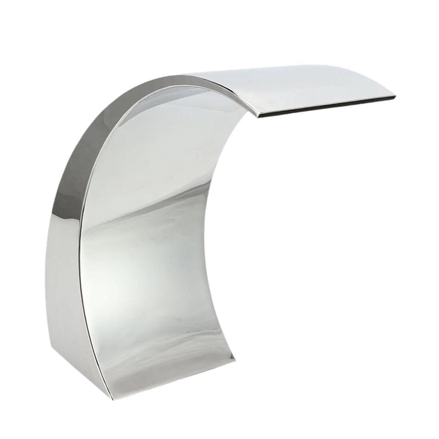 Colaxi Cascade de Piscine en Acier Inoxydable, Cascade pour Étangs de Jardin Piscines Paysage Moyenne
